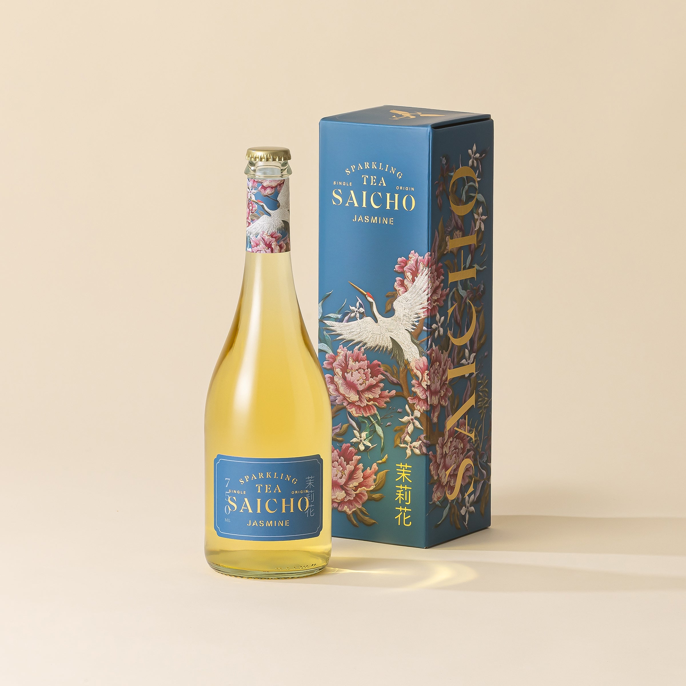 Saicho Sparkling Tea Jasmine - 750ml – Saicho USA