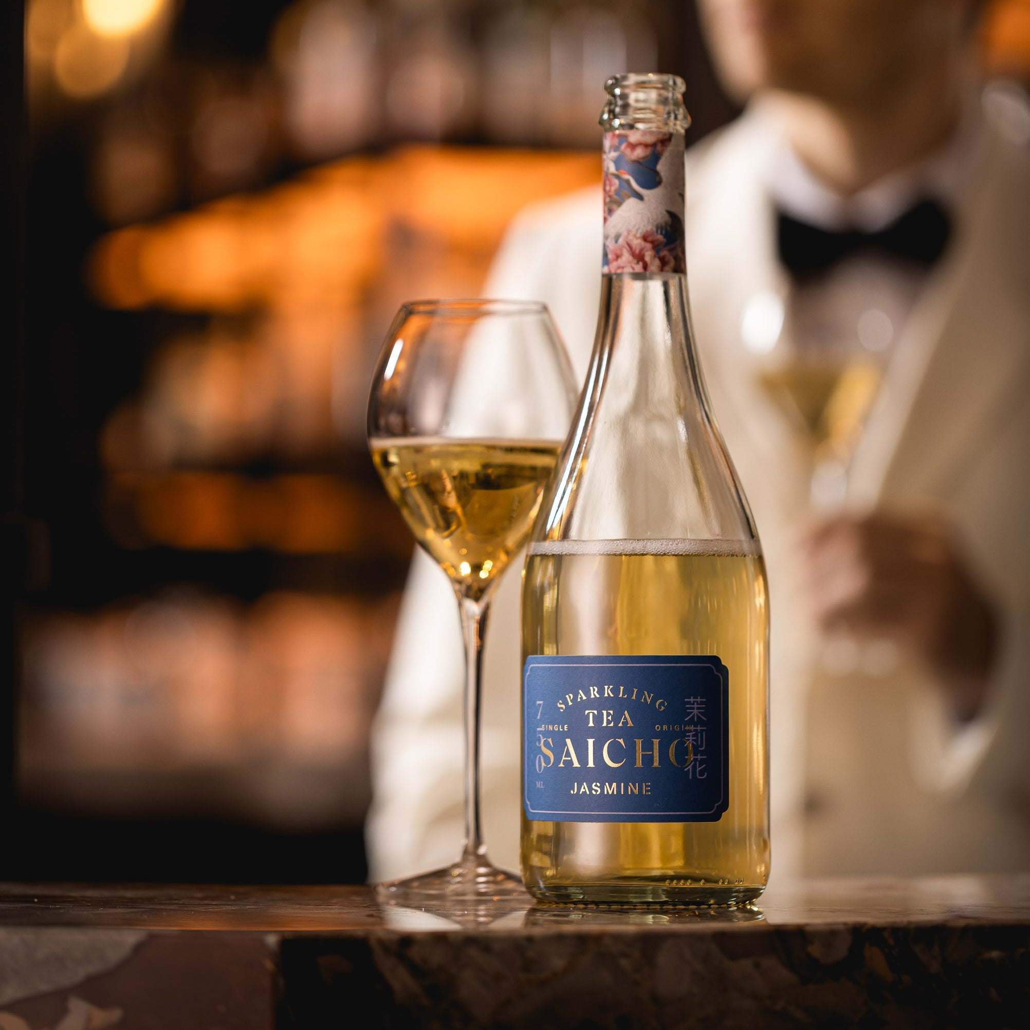 Saicho Sparkling Tea Jasmine - 750ml – Saicho USA
